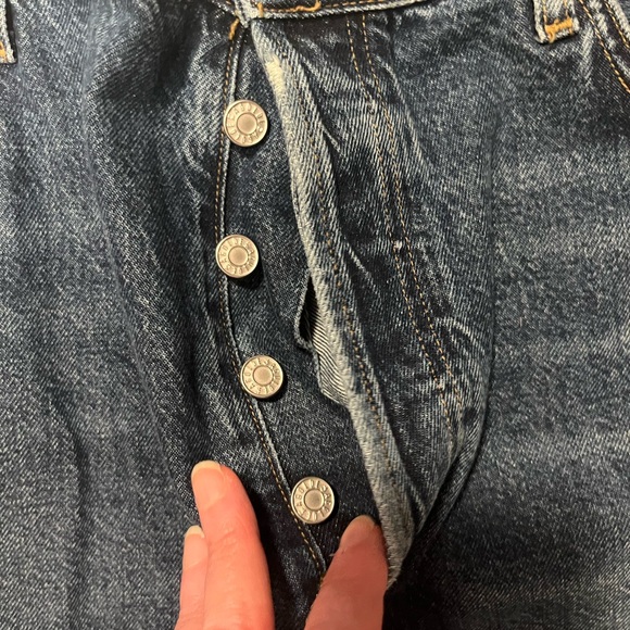 Agolde NWT REN High Rise Wide Leg Control SZ 34 - Picture 3 of 9